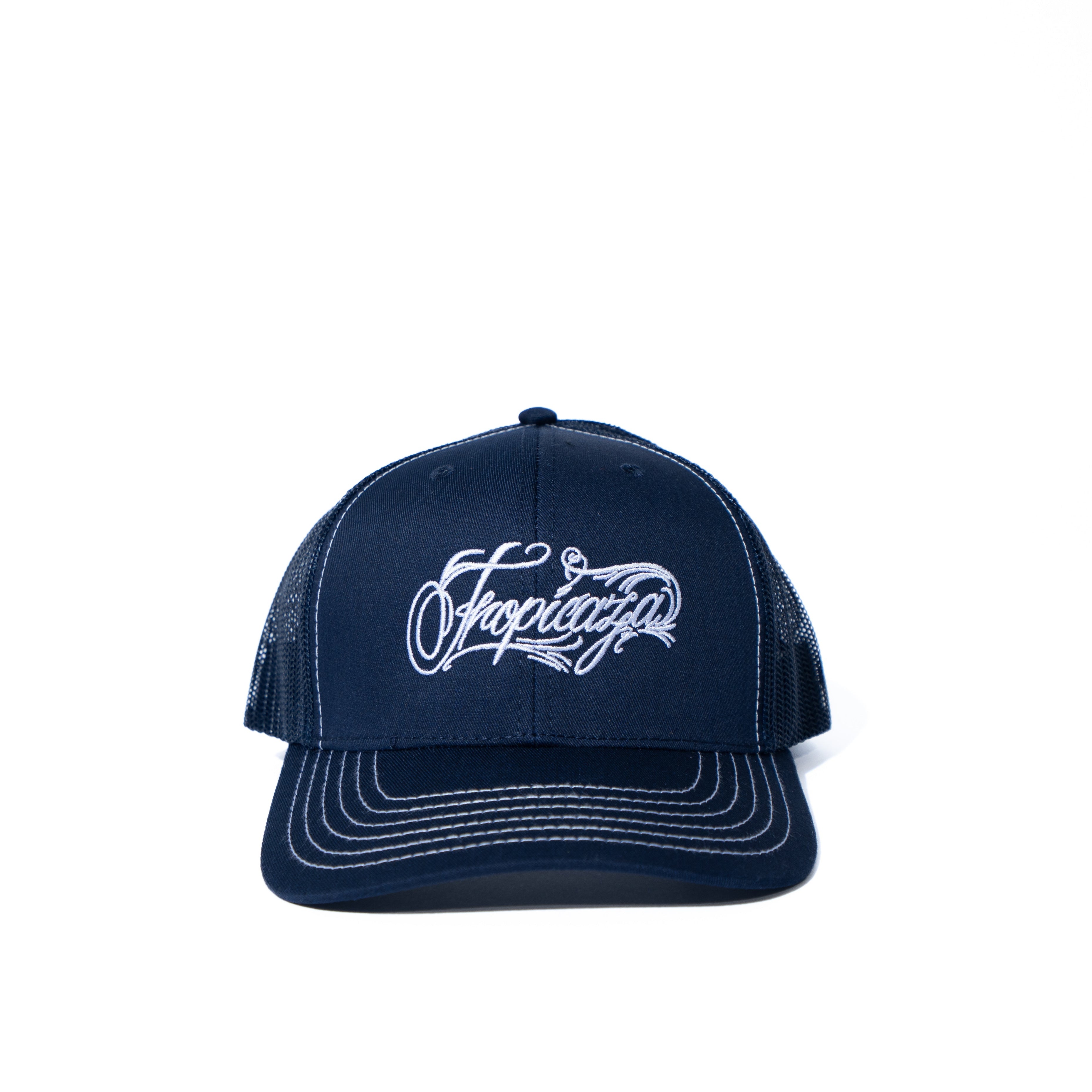 Tropicaza Trucker Hat: Blue